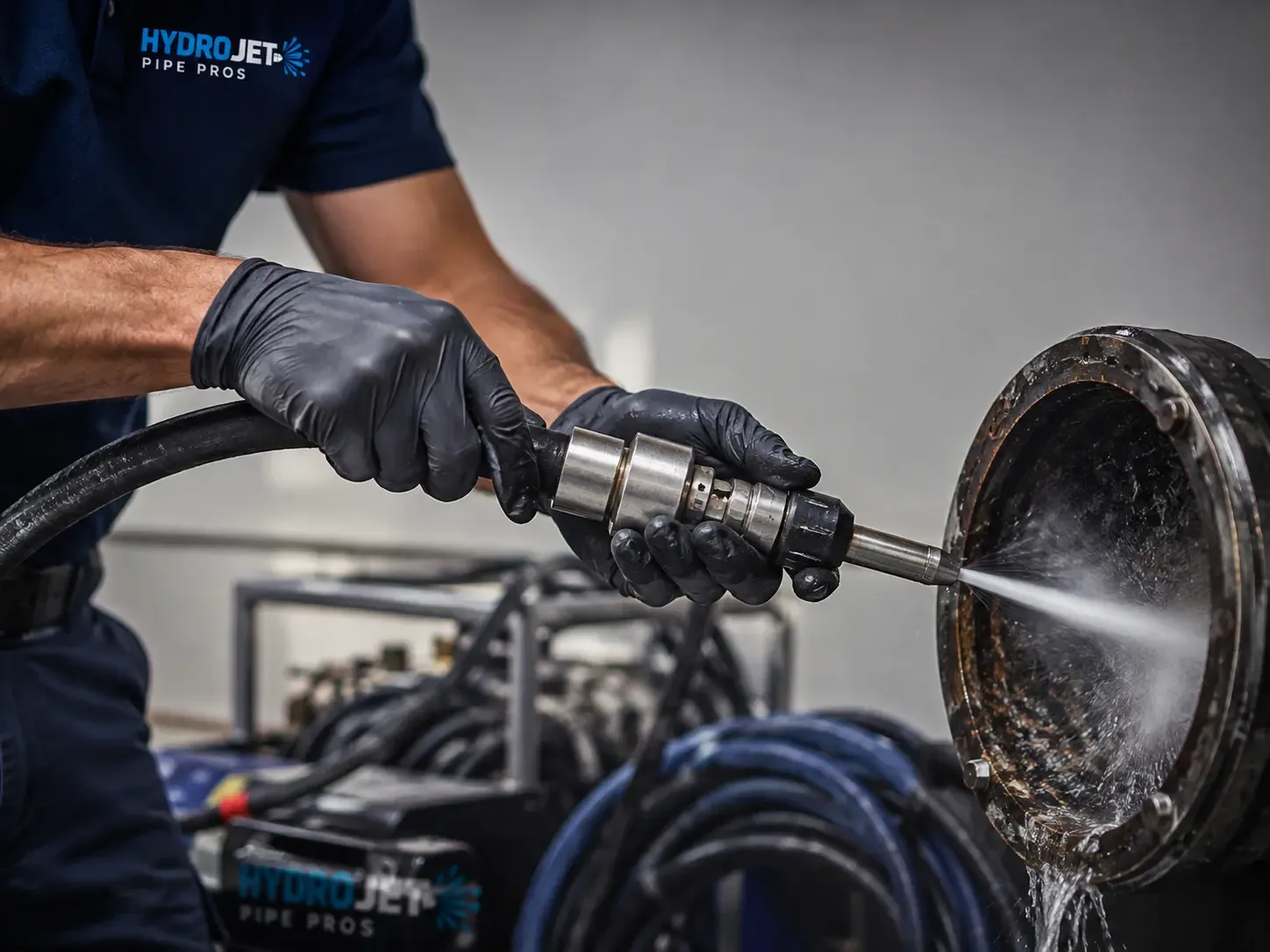 Hydro Jet Pipe Descaling in Index, WA